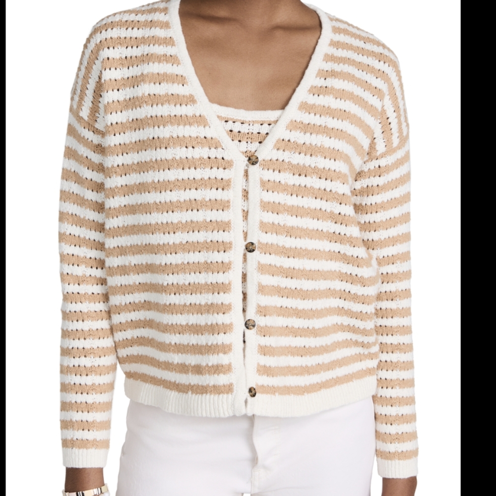 Madewell Open Stitch Cardigan (Large)